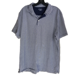 Untuckit Segura Polo Collared Short Sleeve Golf Tee Striped Summer 2023 Size L